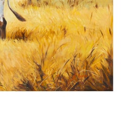 Longhorns Original Oil Painting by E. Tapia