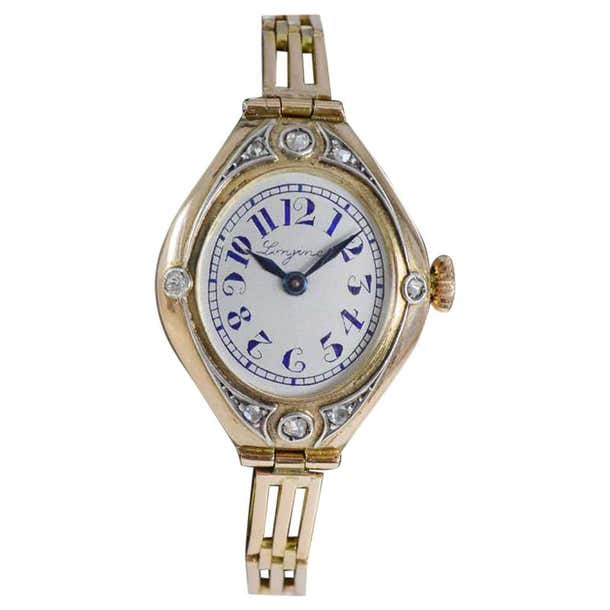 Longines 14Kt Art Nouveau Watch Russian Style from 1914 with Original ...