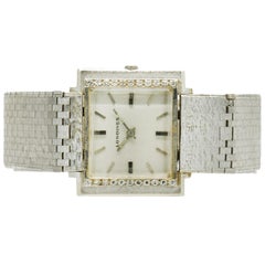 Longines 18 Karat White Gold Vintage Dress Watch