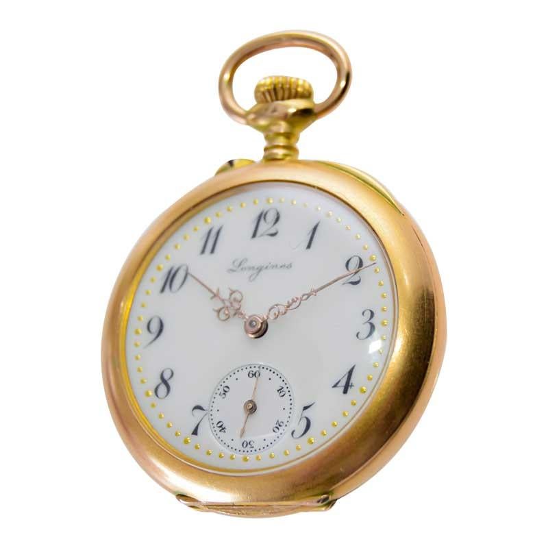 Longines 18kt. Yellow Gold Art Nouveau Style Presentation Watch Box and ...