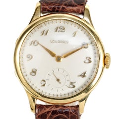 Longines 1933 Caliber 13.82 Calatrava Yellow Gold Wristwatch