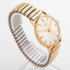 Longines 9K Yellow Gold Case, Manual cal 280 Movement, Speidel Bracelet, 1966