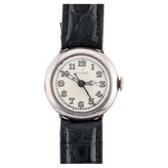 Longines Sweep Seconds Doctors Montre ancienne en argent sterling C.1925