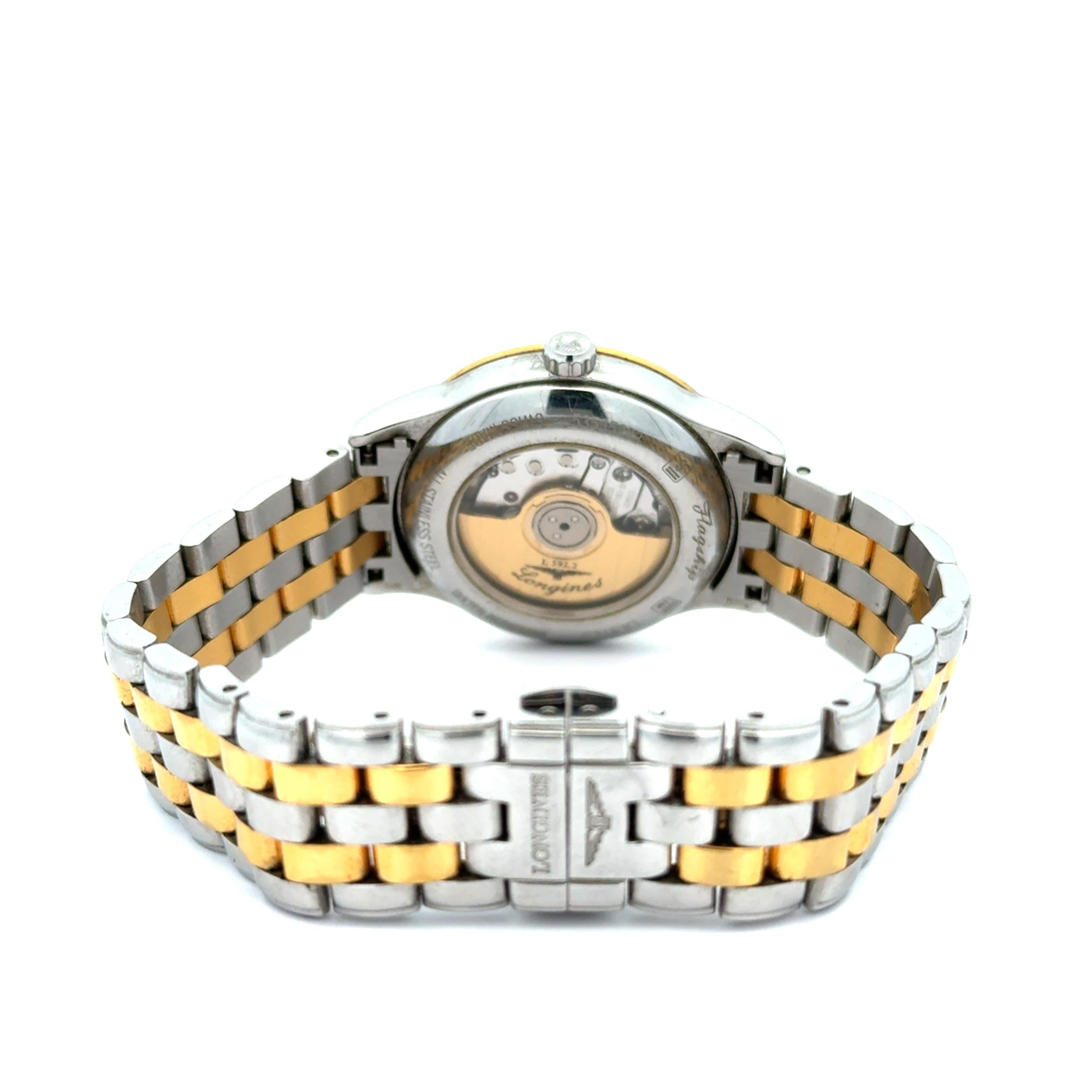 Femenino o masculino Reloj Longines Automático Flagship Índices Diamante Bicolor 26mm Señora en venta