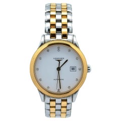 Longines Automatic Flagship Two Tone Diamond Indices 26mm Ladies Watch