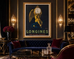 Longines c1911 French Grande Advertising Poster, Leonetto Cappiello