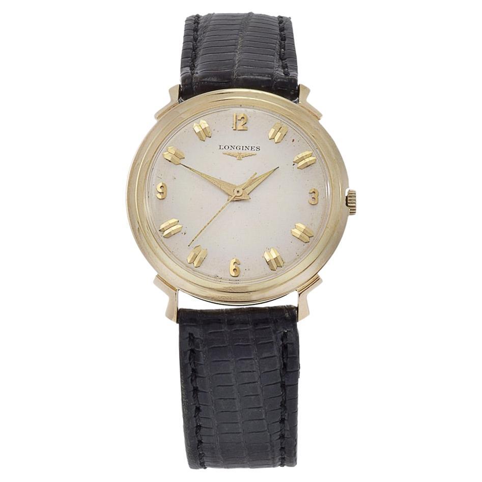 Longines Calatrava 14K Yellow Gold For Sale