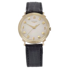 Vintage Longines Calatrava 14K Yellow Gold