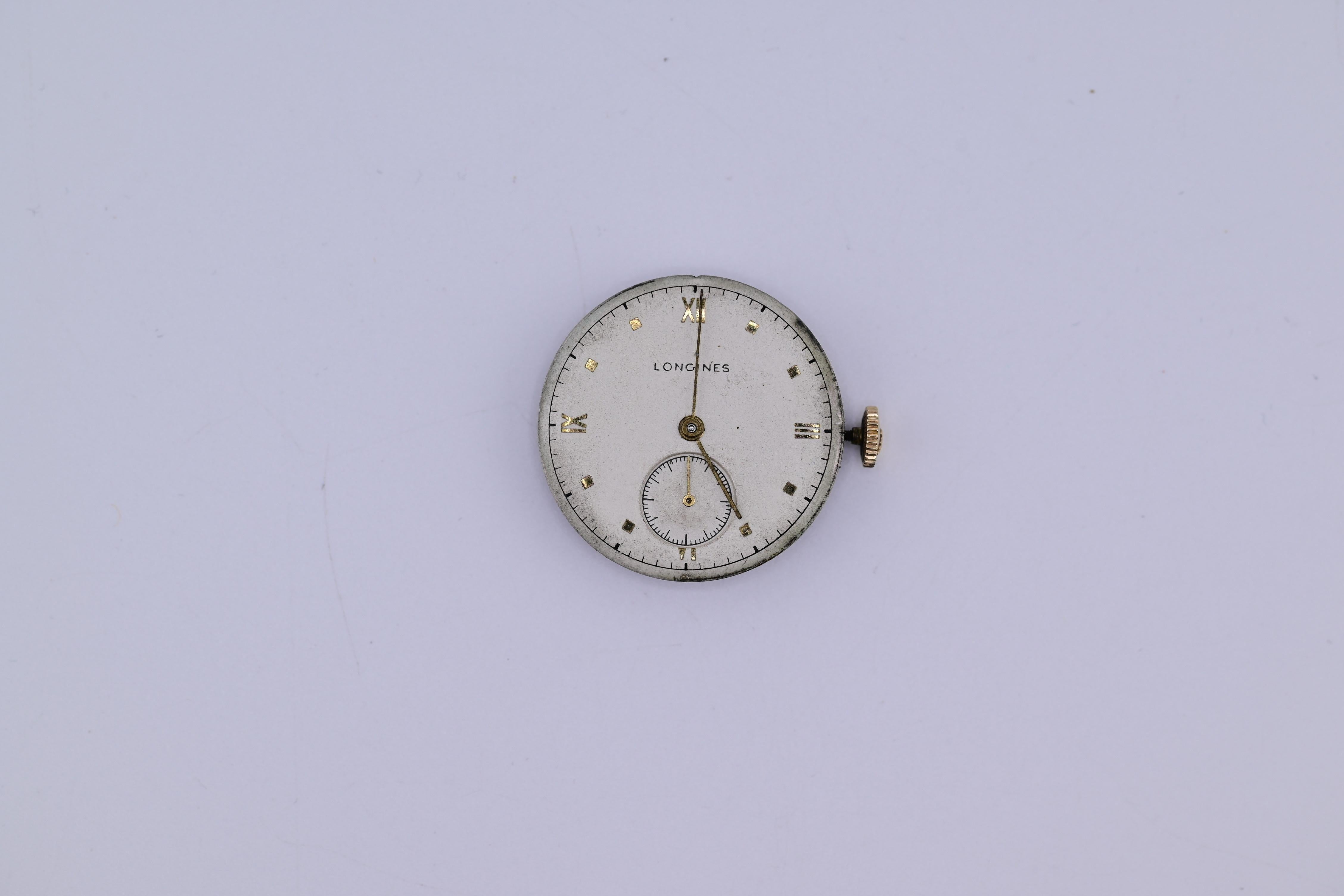 LONGINES Calatrava Vintage Watch 1940s Made With 14K Yellow Gold 3