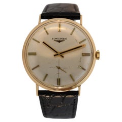 Longines Classic en or jaune 18 carats, mouvement mécanique Cal. 420, CIRCA 1968