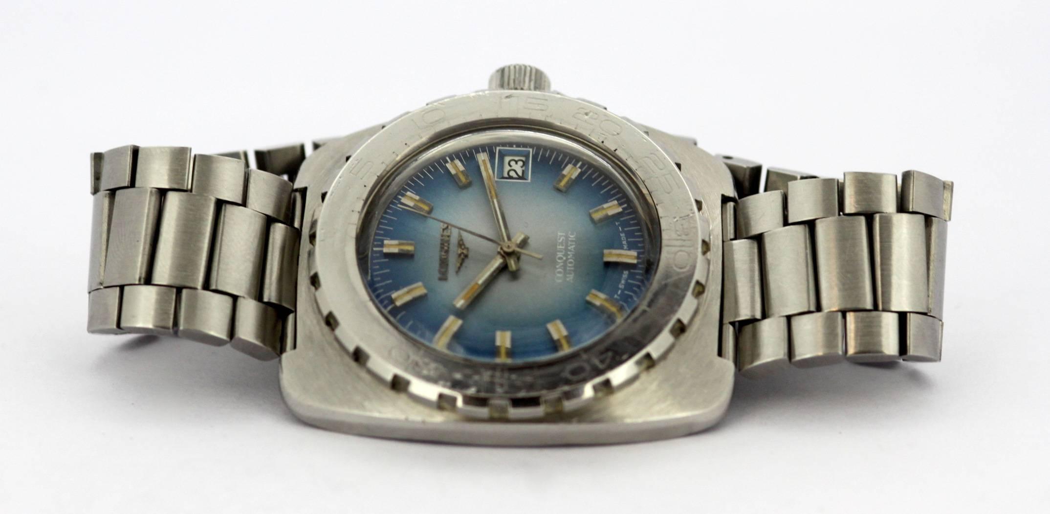 Men's Longines Conquest, Automatic Wristwatch, circa 1970s