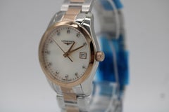 Longines Conquest Classic Mother of Pearl Diamond Dial 34mm Ref. L2.386.3.87.7