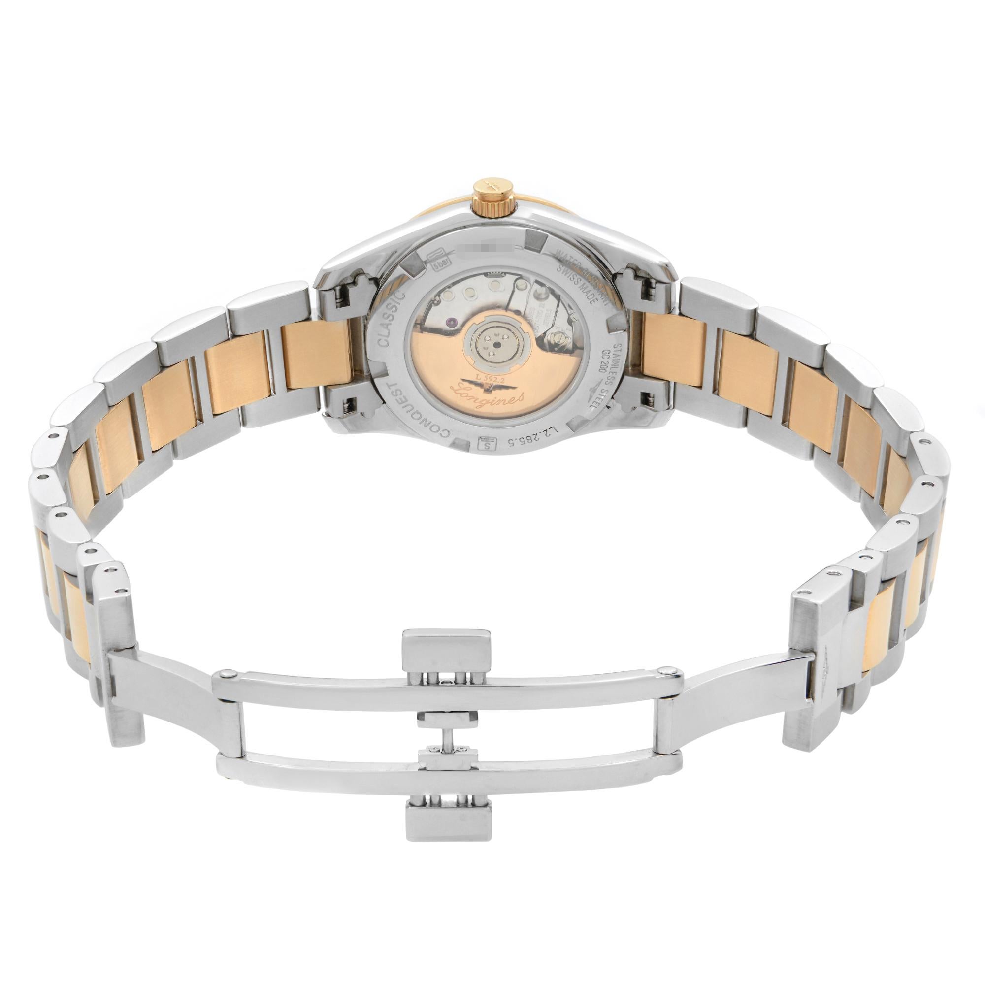 longines conquest classic automatic ladies watch