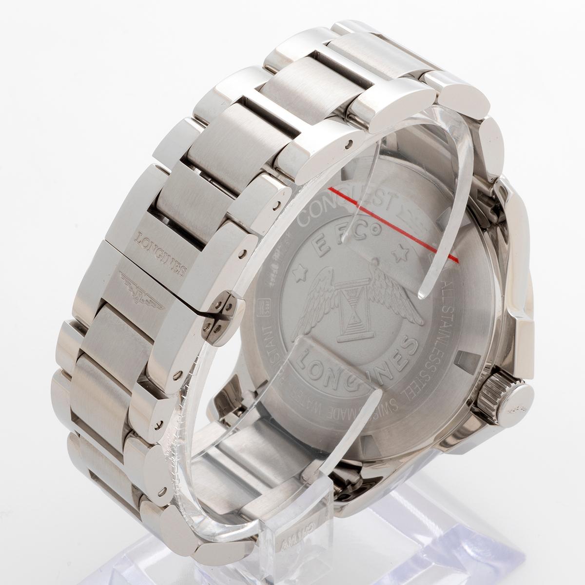 Femenino o masculino Longines Conquest GMT Rare Ref (L36874566). Movimiento automático, caja de 41 mm, juego completo.