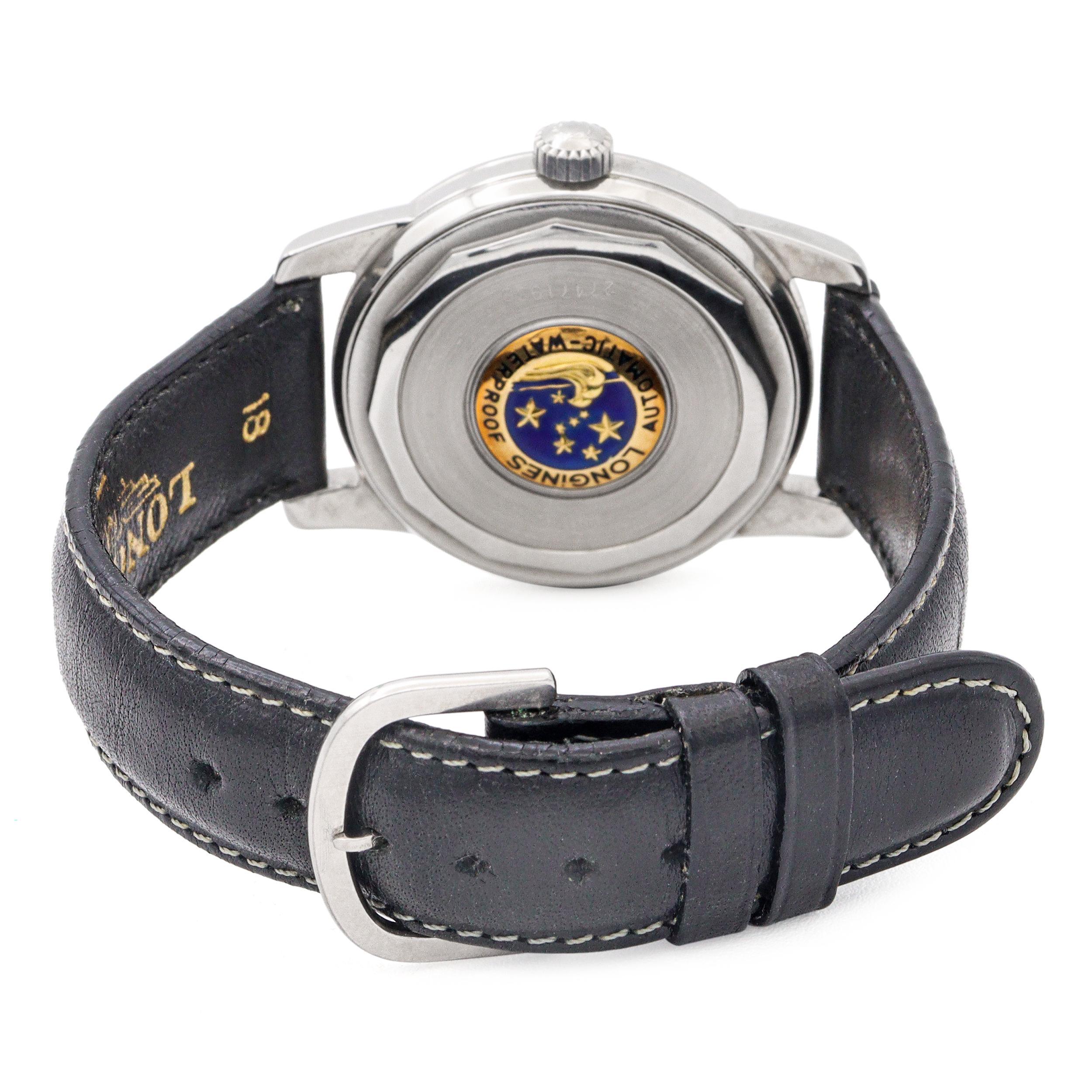 Longines Conquest Heritage Edelstahl Datum Automatik Herrenuhr Ref.L16114 im Angebot 3