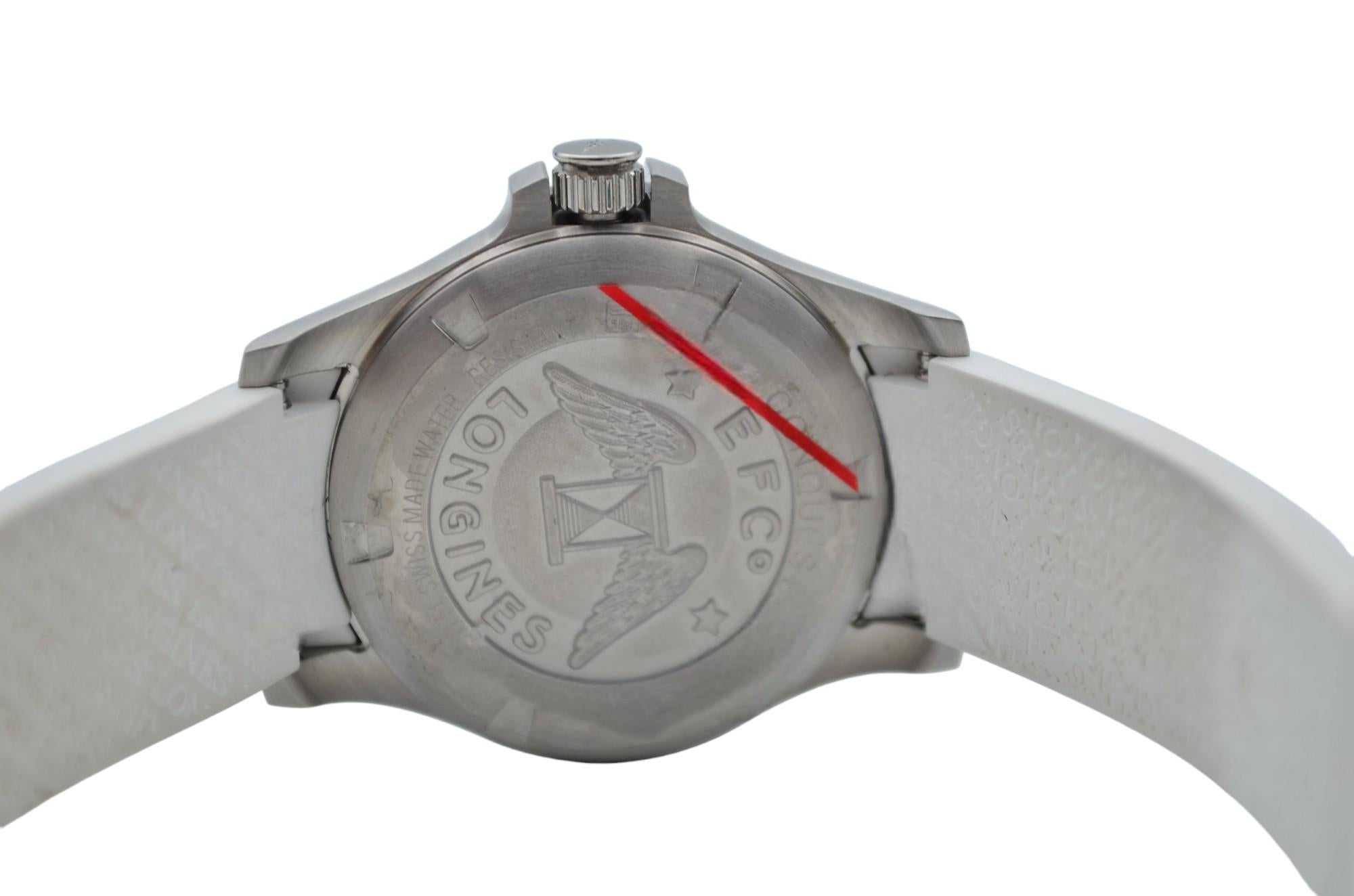 Longines Conquest V.H.P. 36 Montre avec cadran et papiers 2020 Réf. L3.316.0.87.9 5