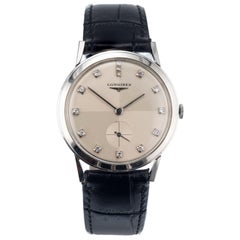 Longines Diamond White Gold Unisex Wristwach