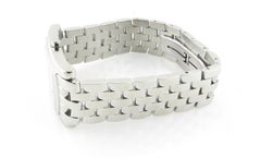 Longines Dolce Vita Herrenuhr L5 655 4 Edelstahl Tank-Stil Schwarzes Zifferblatt Quarz