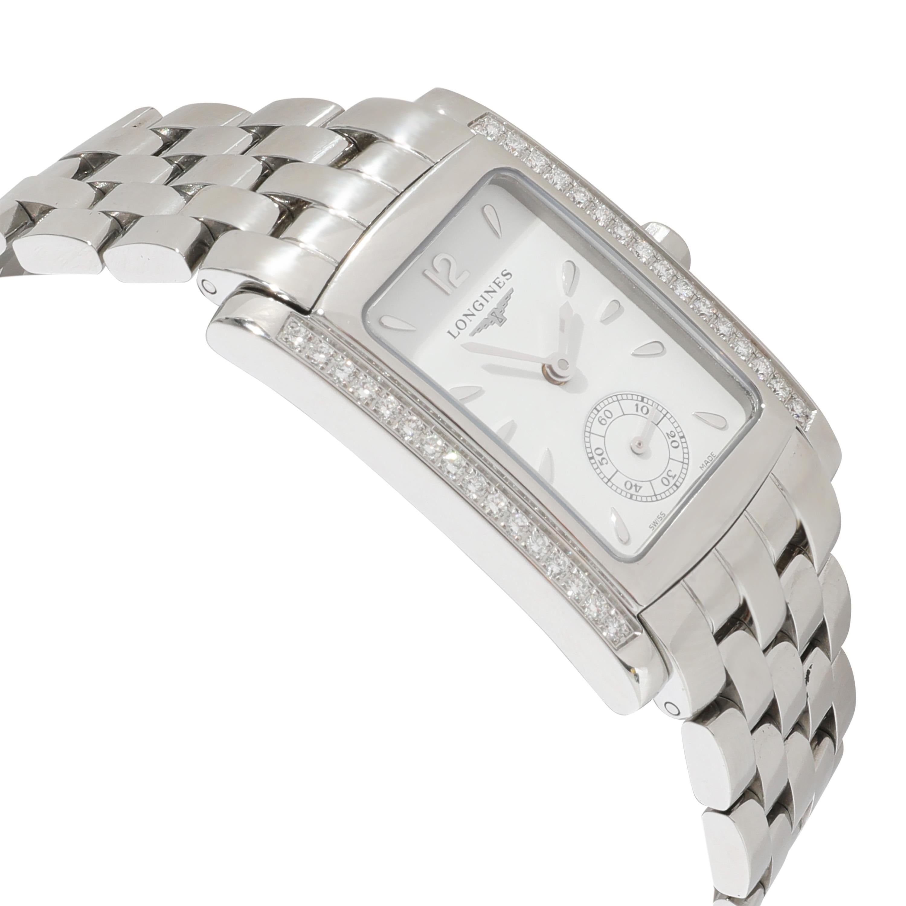 Longines DolceVita L5.502.0 Damenuhr in  Rostfreier Stahl im Zustand „Hervorragend“ in New York, NY