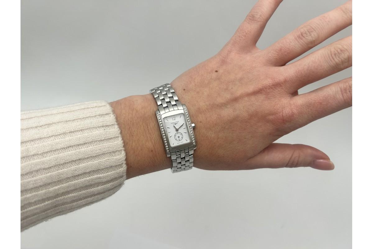 Women's Longines DolceVita women's watch with diamonds, certificate and box
