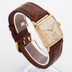 Longines Dresswatch, Dome Square Case stamped 'Cased and Times in the USA', 1944