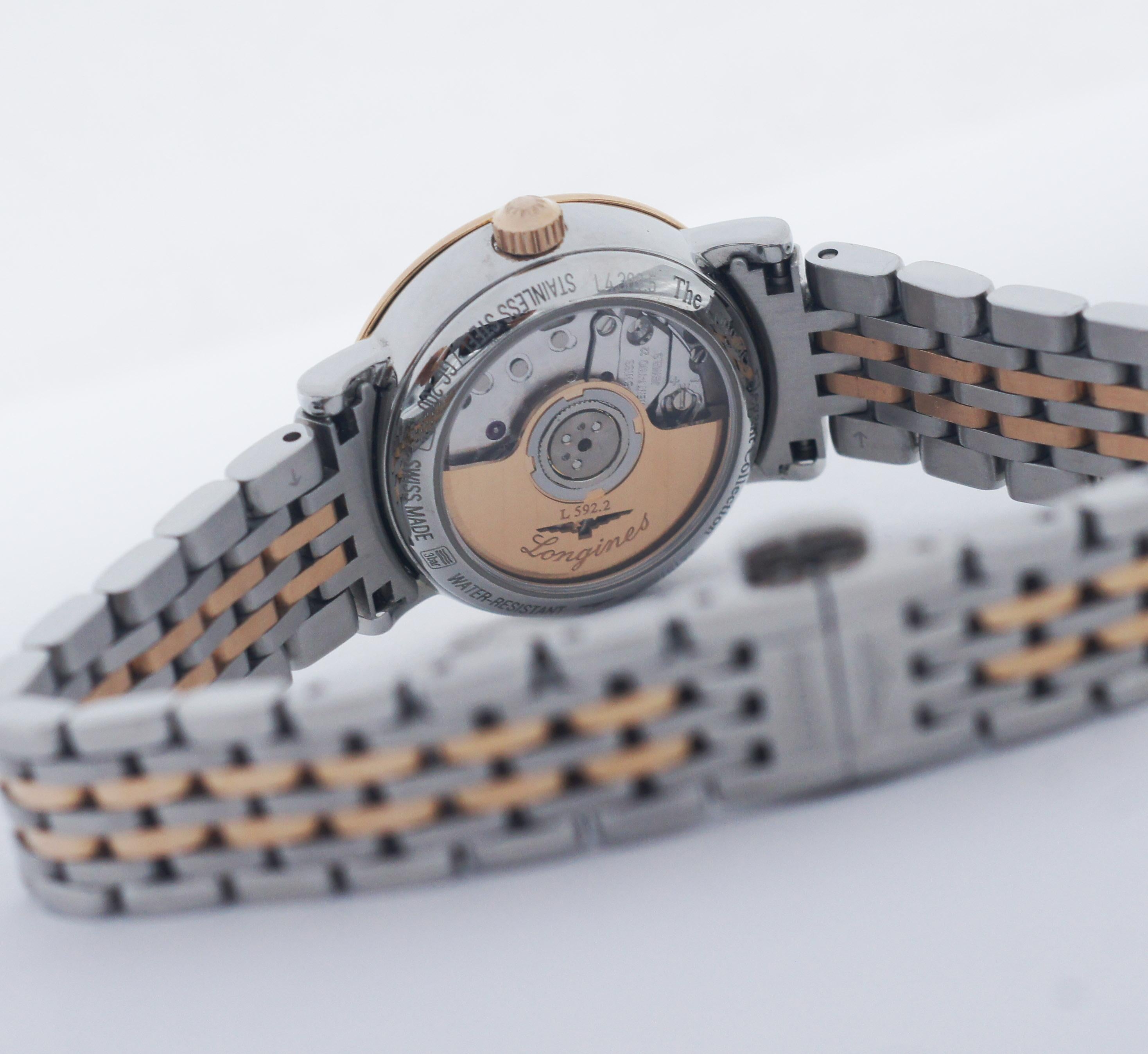 De las mujeres Reloj Longines Elegant Automatic Diamond L4.309.5 en venta