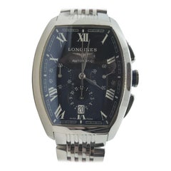 Longines Evidenza Automatic Chronograph Steel Blue