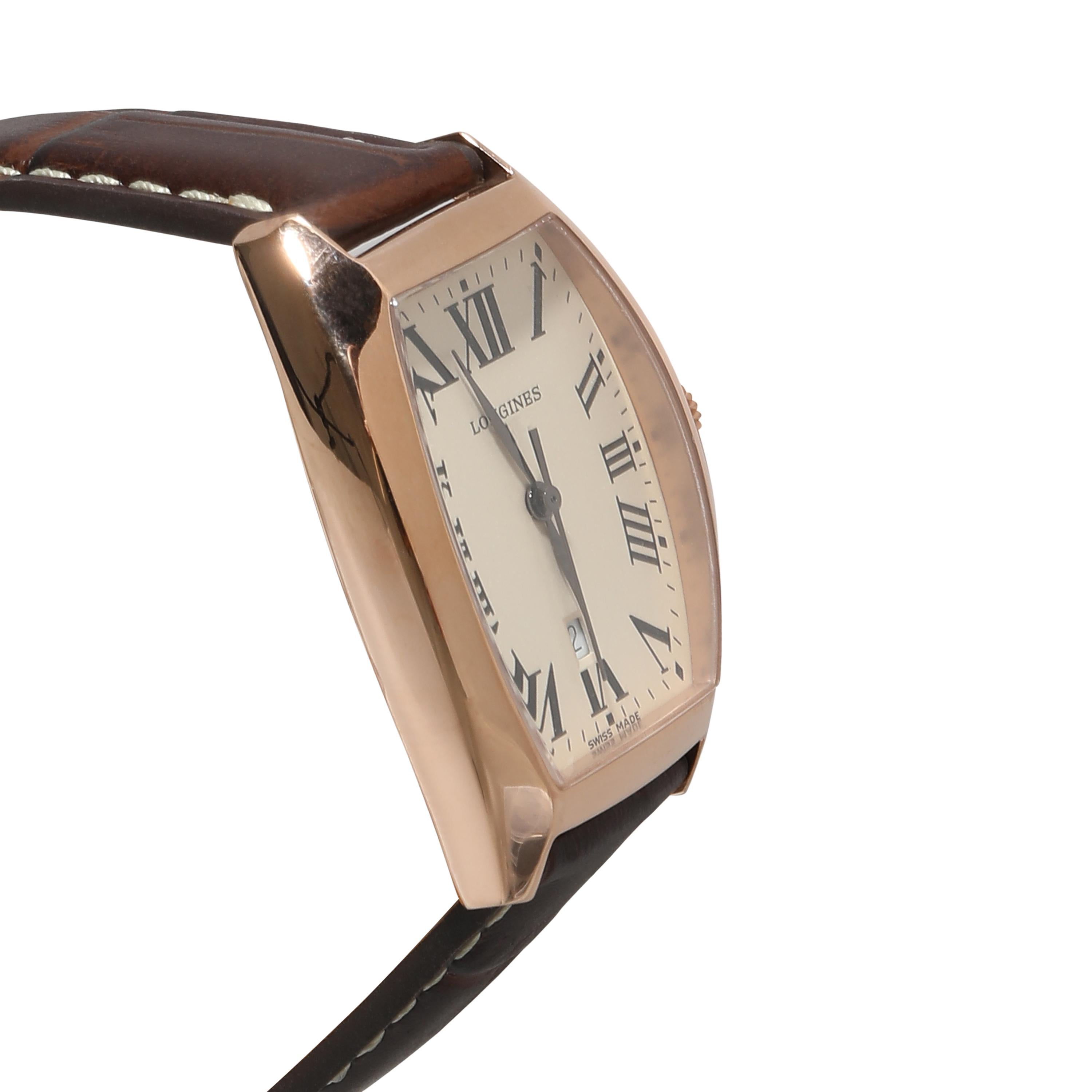 Longines Evidenza L2.155.8.71.2 Damenuhr in Roségold vergoldet 1