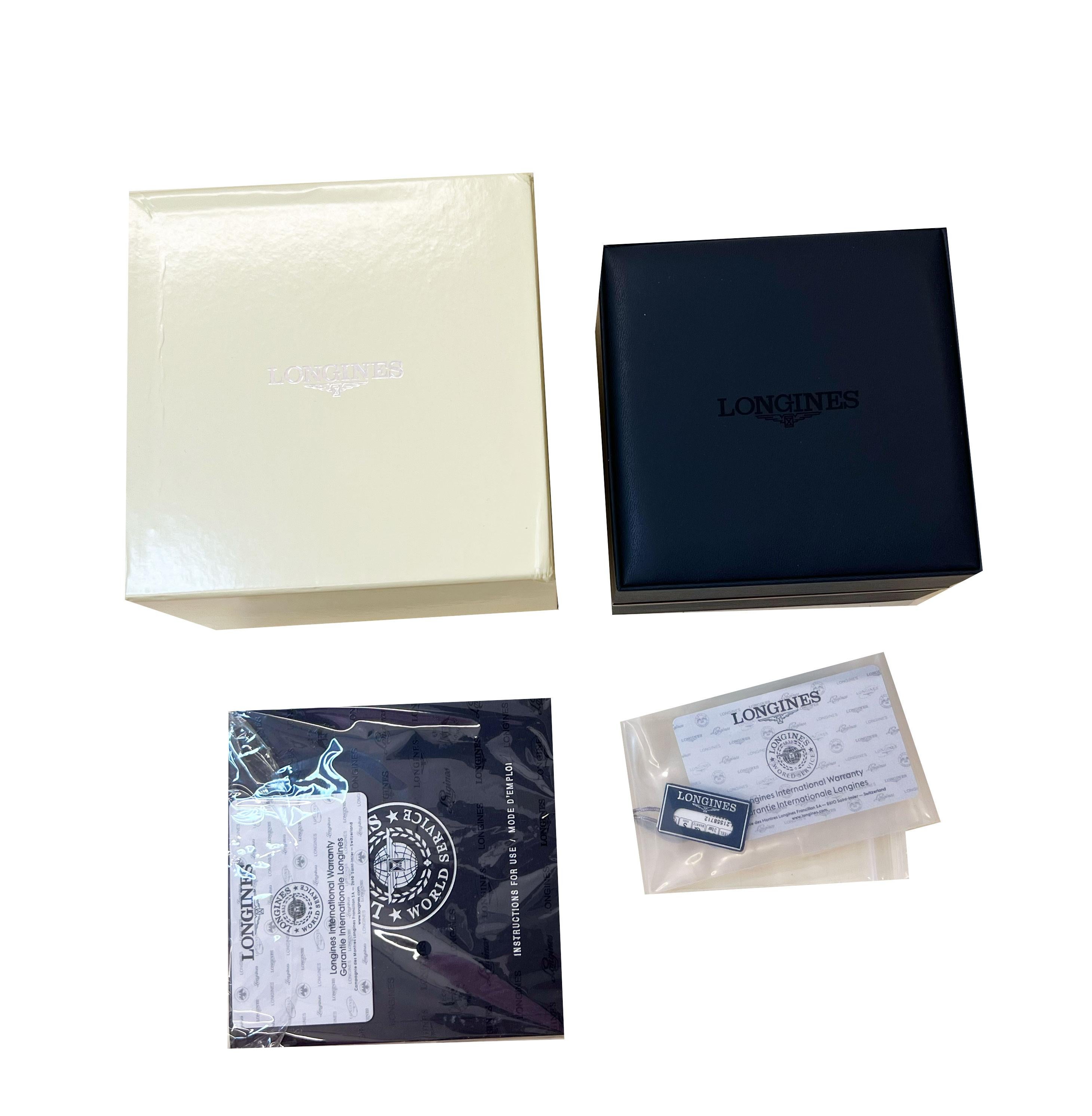 Longines Evidenza L2.155.8.71.2 Damenuhr in Roségold vergoldet 2