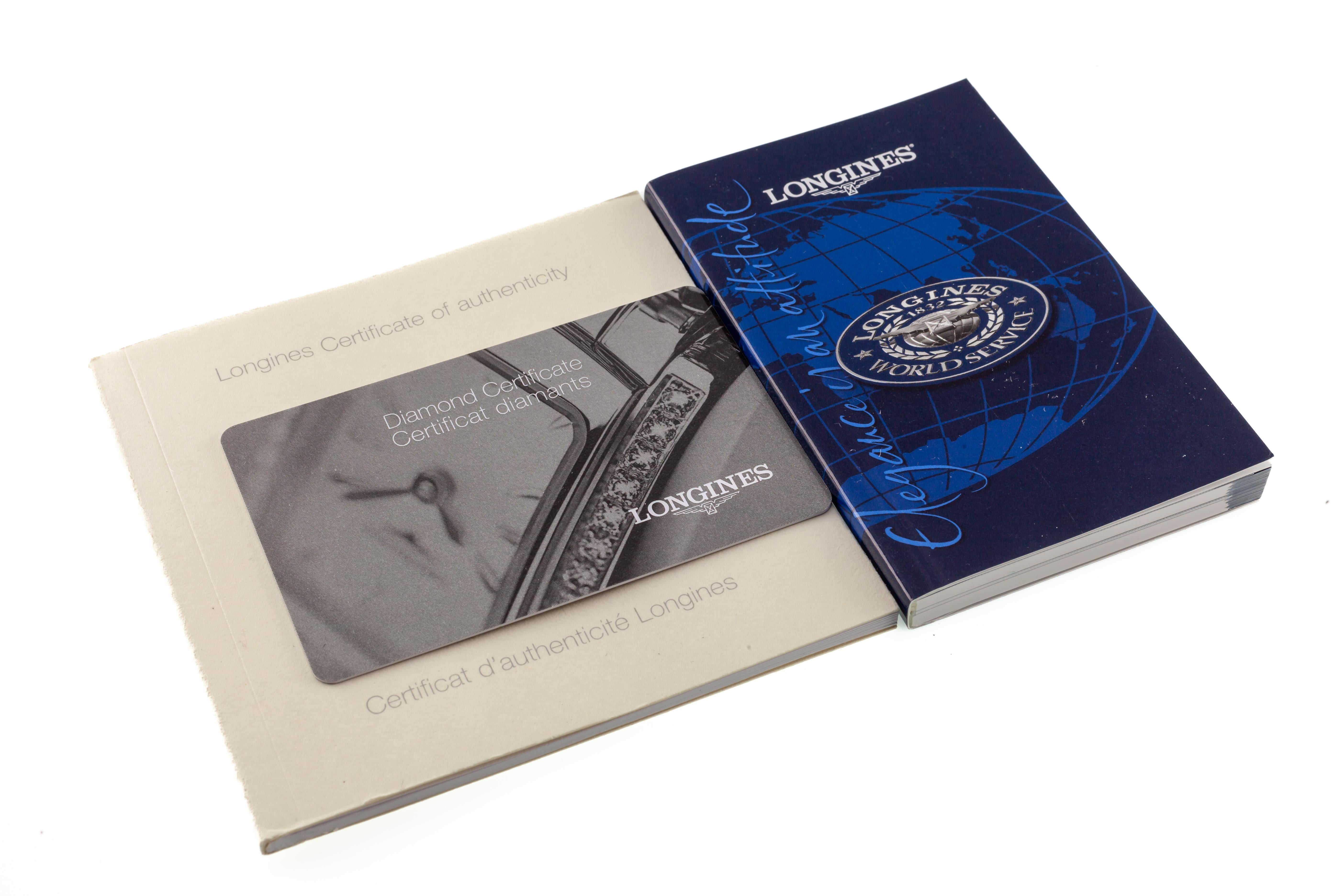 Longines Evidenza Herren-Automatik-Chronographuhr mit Box und Papieren L2.643.4 im Angebot 2