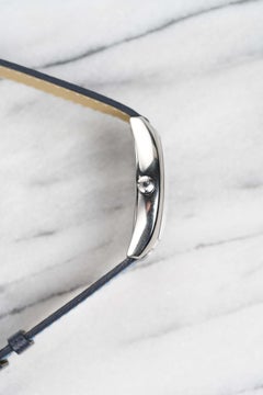 Longines Evidenza Tonneau Guilloche Dial Watch in Stainless Steel, 1990s-2000s