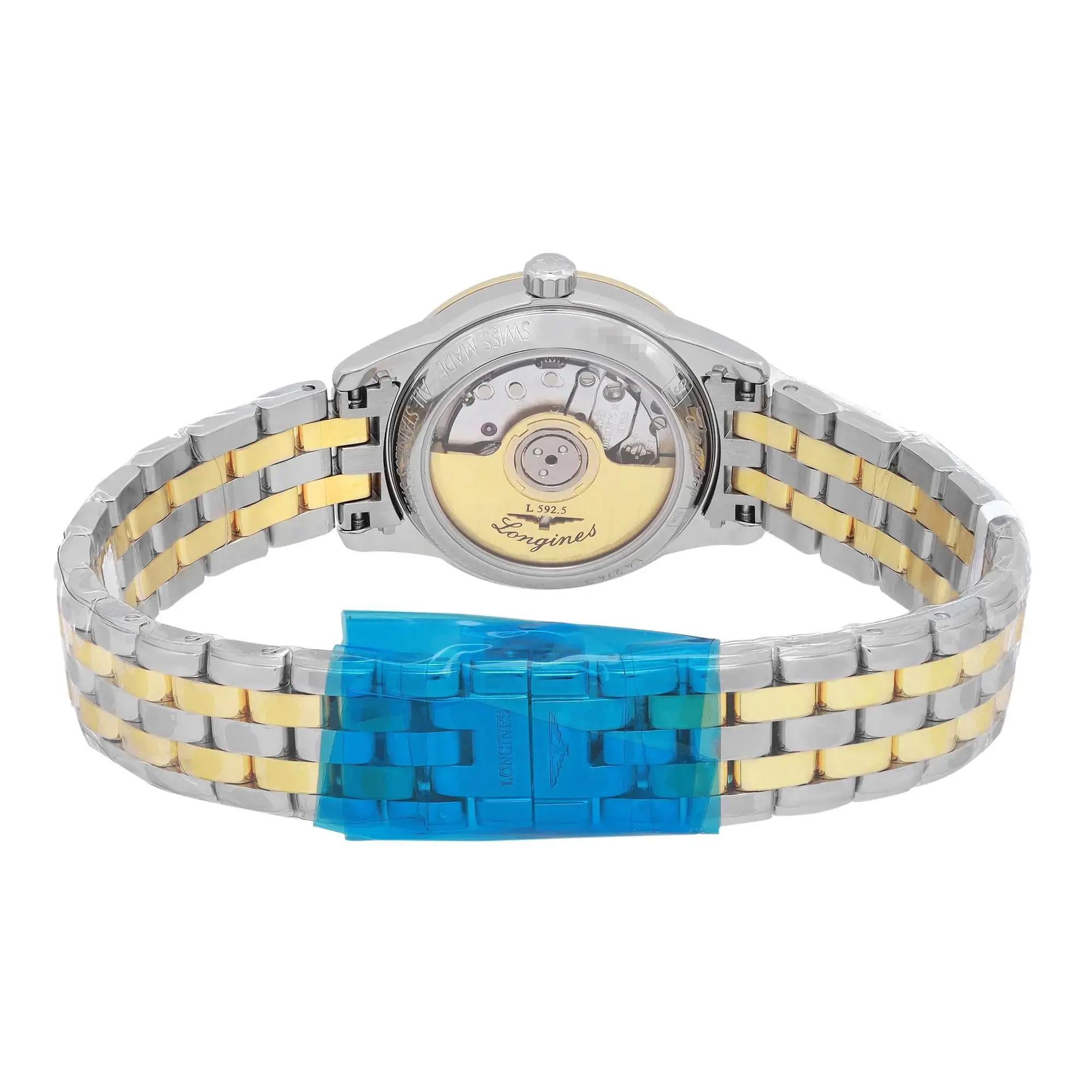 Women's Longines Flagship 26mm Steel Champagne Dial Automatic Ladies Watch L4.274.3.32.7