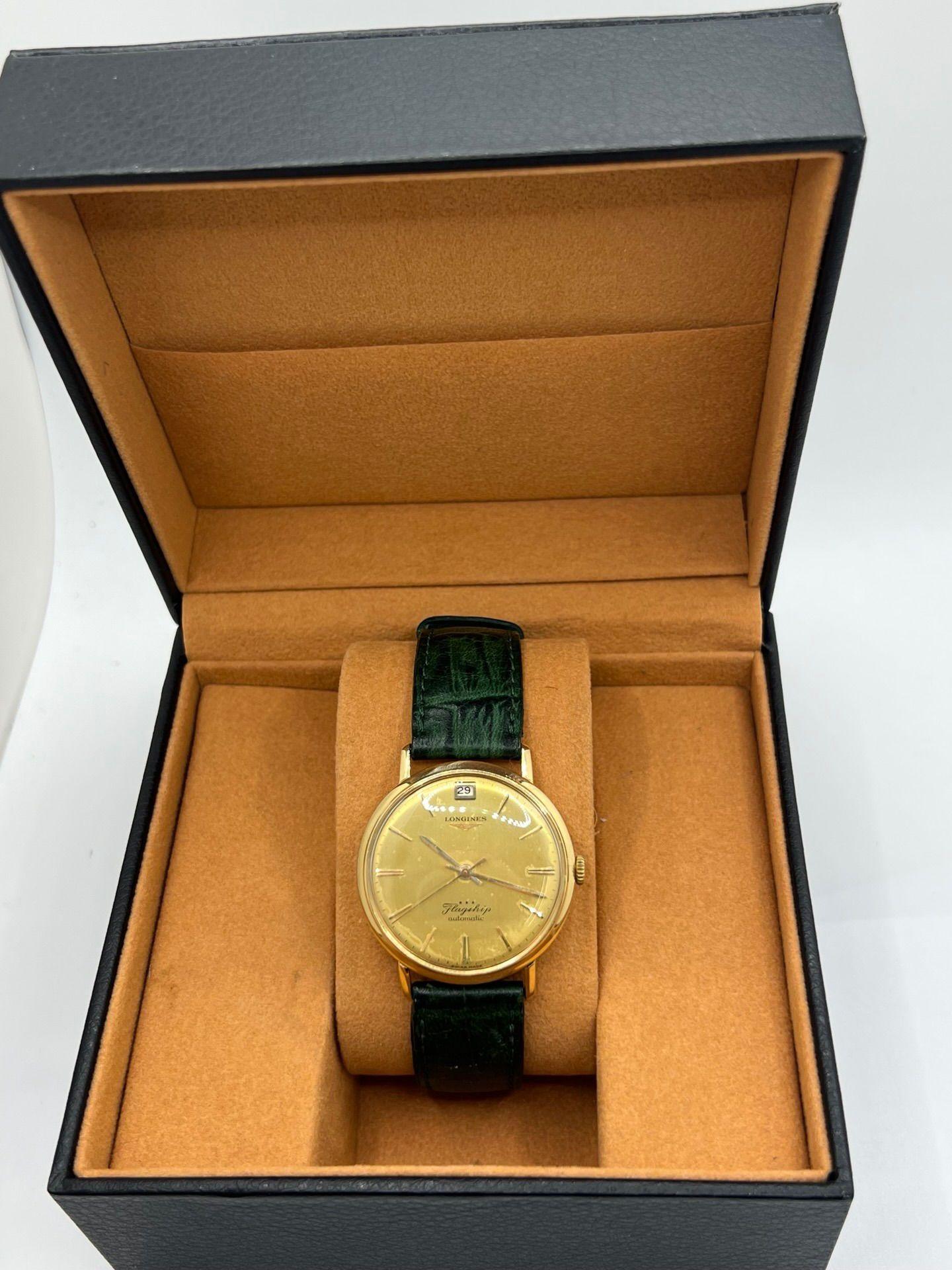 Longines Flagship 3407 Automatico Oro 18K in vendita 5