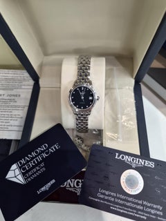 Longines Flagship – Black Dial – Diamond Markers – Ref. L4.274.4.57.6