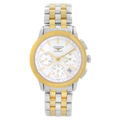 Longines Flagship Chronograph Steel White Dial Automatic Watch L4.803.3.22.7