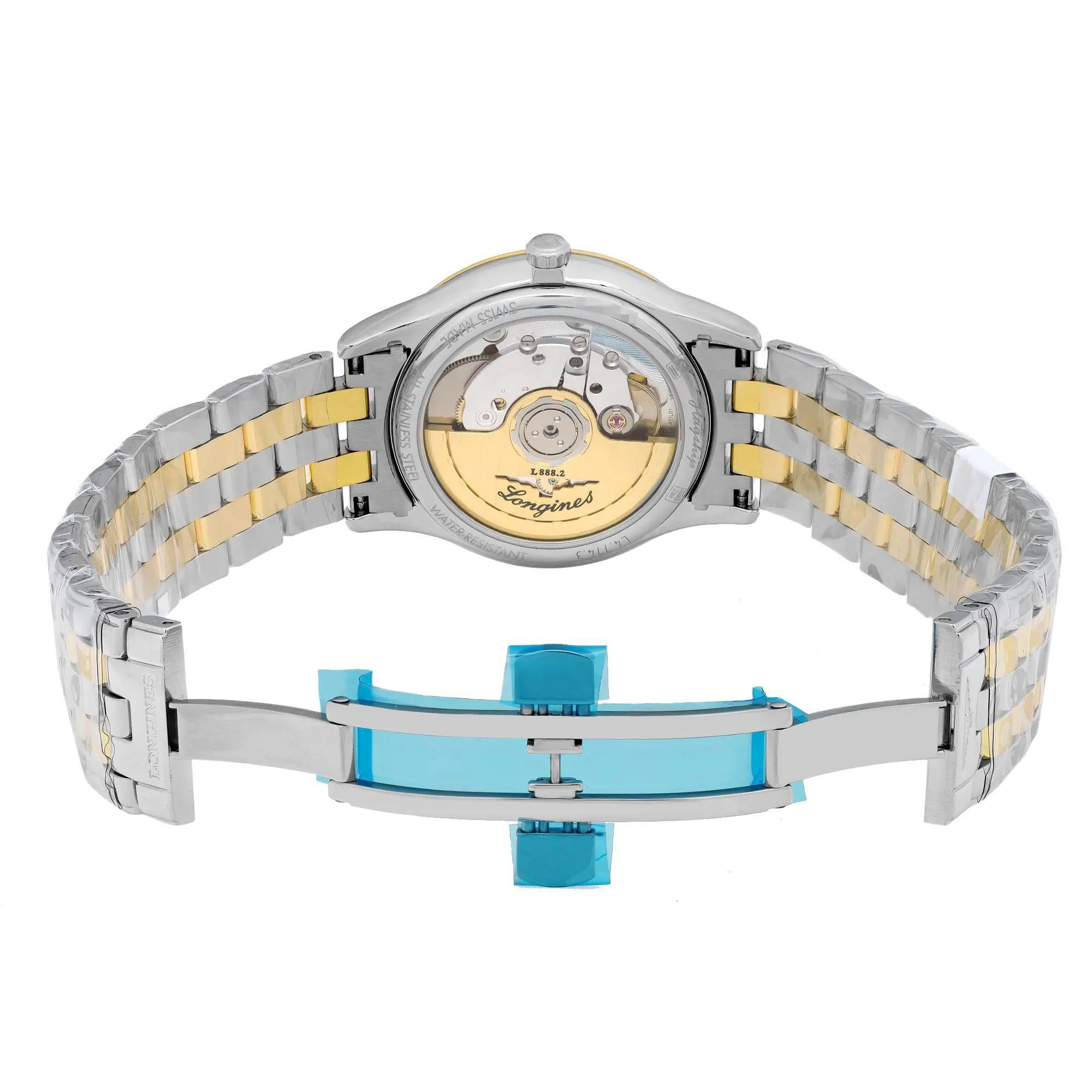 Longines Flagship Steel Two-Tone White Dial Automatic Ladies Watch L4.774.3.21.7 3