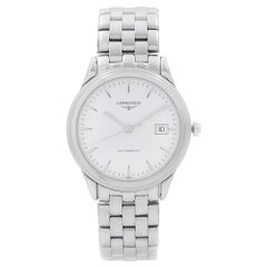 Used Longines Flagship Steel White Dial Automatic Mens Watch L4.874.4.12.6