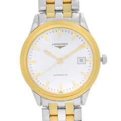Longines Flagship Two-Tone Steel White Dial Automatic Watch L4.874.3.22.7