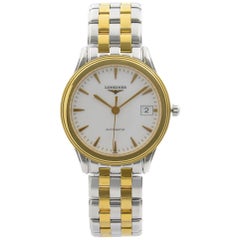 Longines Flagship Two-Tone Steel White Dial Men’s Watch L4.774.3.22.7