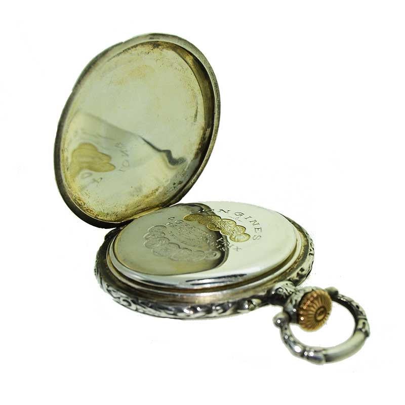 Longines for Bunde & Upmeyer Co. Art Nouveau Styling from 1909 1
