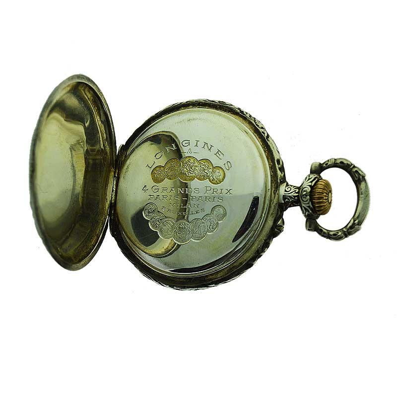 Longines for Bunde & Upmeyer Co. Art Nouveau Styling from 1909 2