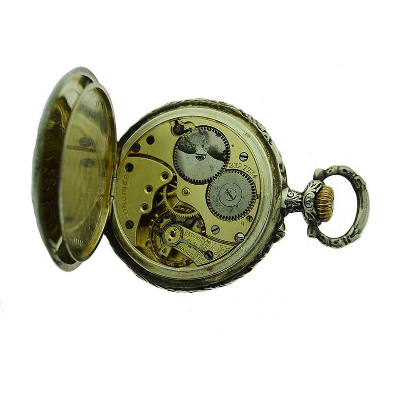 Longines for Bunde & Upmeyer Co. Art Nouveau Styling from 1909 3