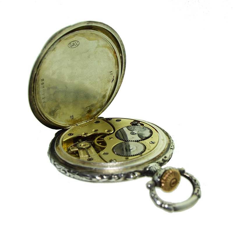 Longines for Bunde & Upmeyer Co. Art Nouveau Styling from 1909 4