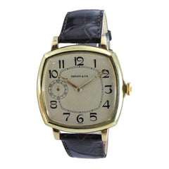 Longines for Tiffany & Co. Yellow Gold Watch