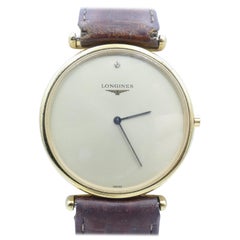 Longines Gentlemans Gold Plated Dress Watch