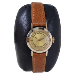Longines Gold Filled Art Deco Ladies "Mystery" Watch circa 1950's