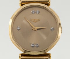 Longines Gold-Plated Men's Mechanical Watch w/ Aftermarket Band Cal. 528