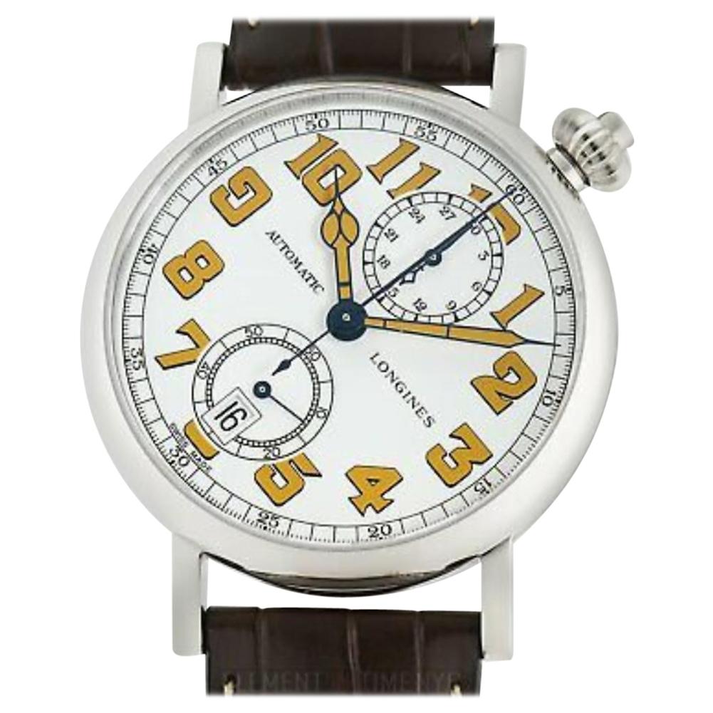 Longines Heritage L2.812.4.23.2, White Dial, Certified and Warranty