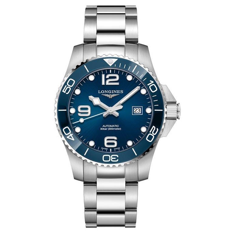 Longines Hydro Conquest Blue Men's Watch L3.782.4.96.6
