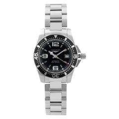 Longines HydroConquest Steel Black Dial Automatic Ladies Watch L3.284.4.56.6